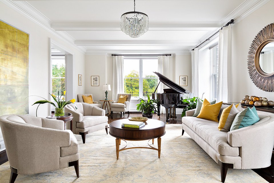 Living Room Duplex Bruce Wills NY The Luxury Trends