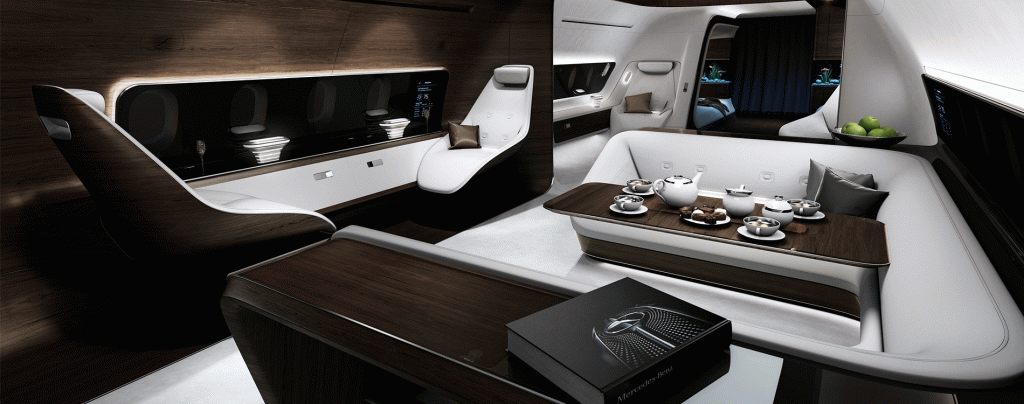 Avioneta Lufhtansa Mercedes The Luxury Trends