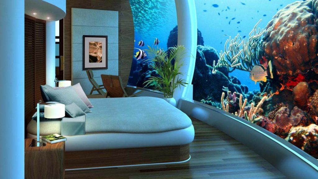 A bedroom in the complex is luxuriously designed. (terravivos.com)