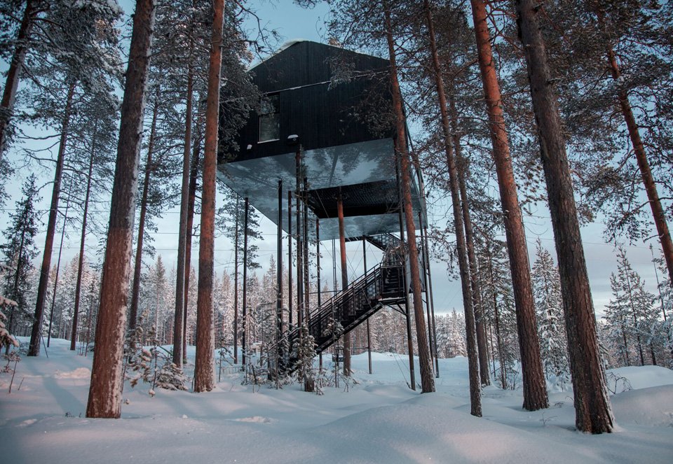 Treehotel-7th-Room-exterior-TheLuxuryTrends
